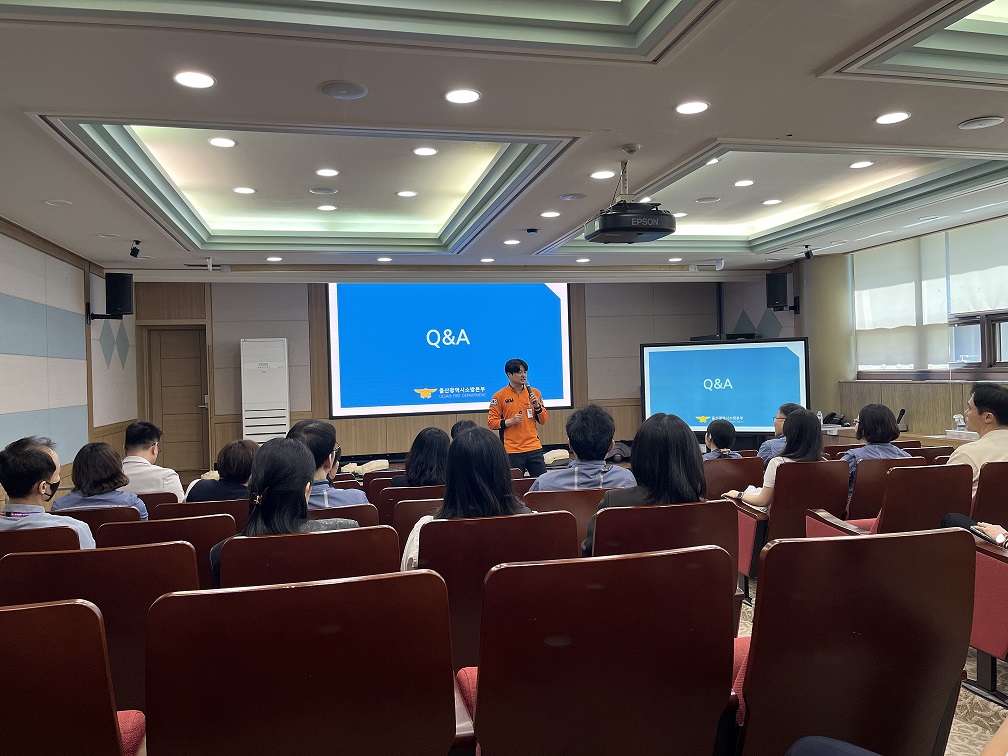한기환 구급TF팀장님 기업체 대상 심폐소생술 교육 너무 좋았습니다. 대단하십니다. 이미지 1